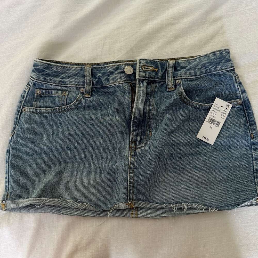 Pacsun Denim Mini Skirt